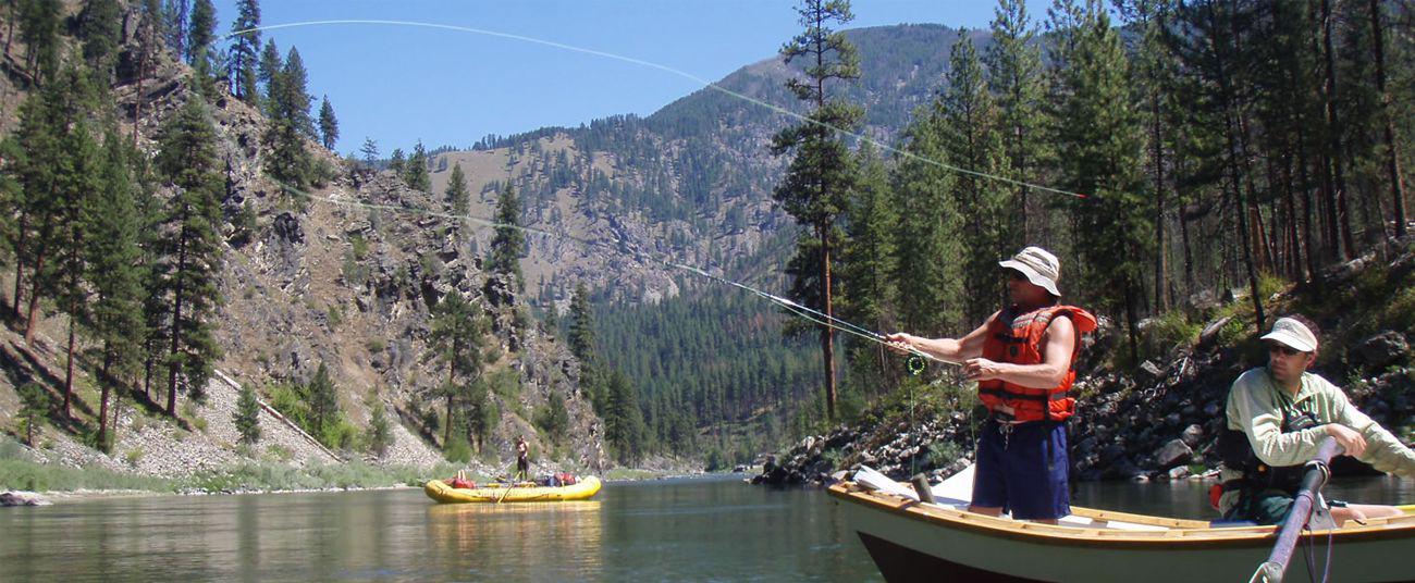 Fishing on the Salmon River