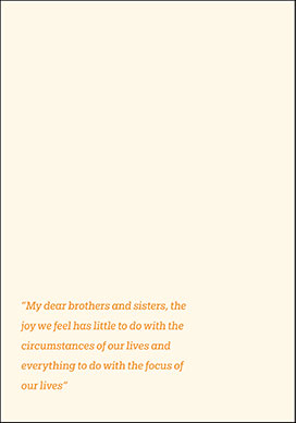 Gift booklet back cover