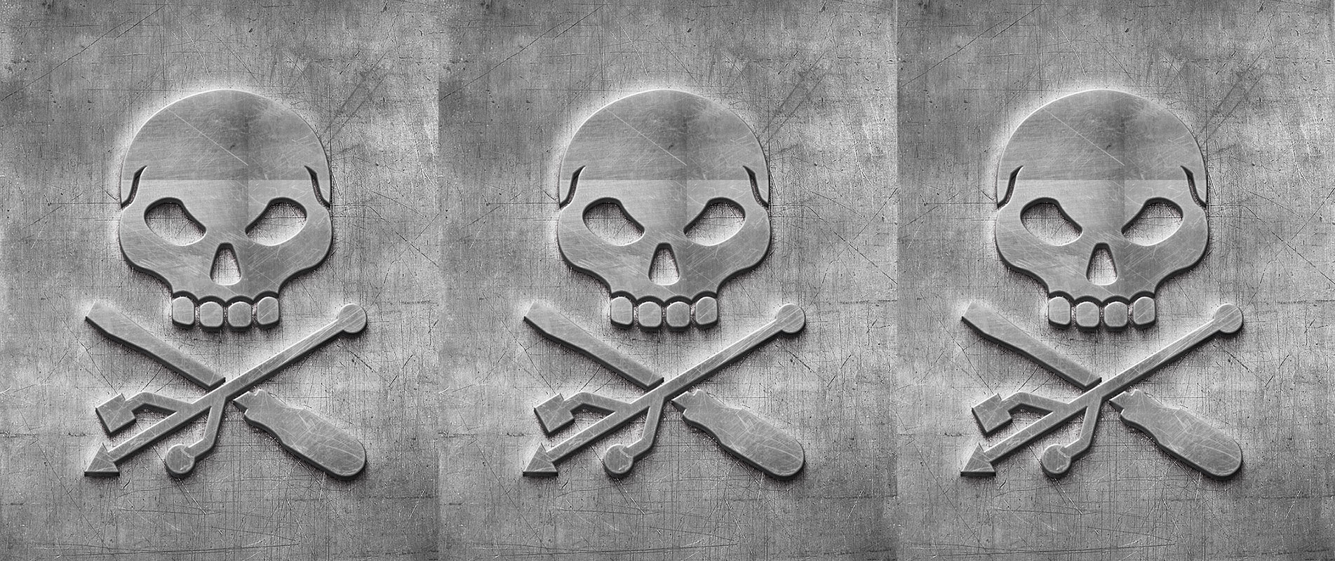 Pirate Computer Repair logo mockup